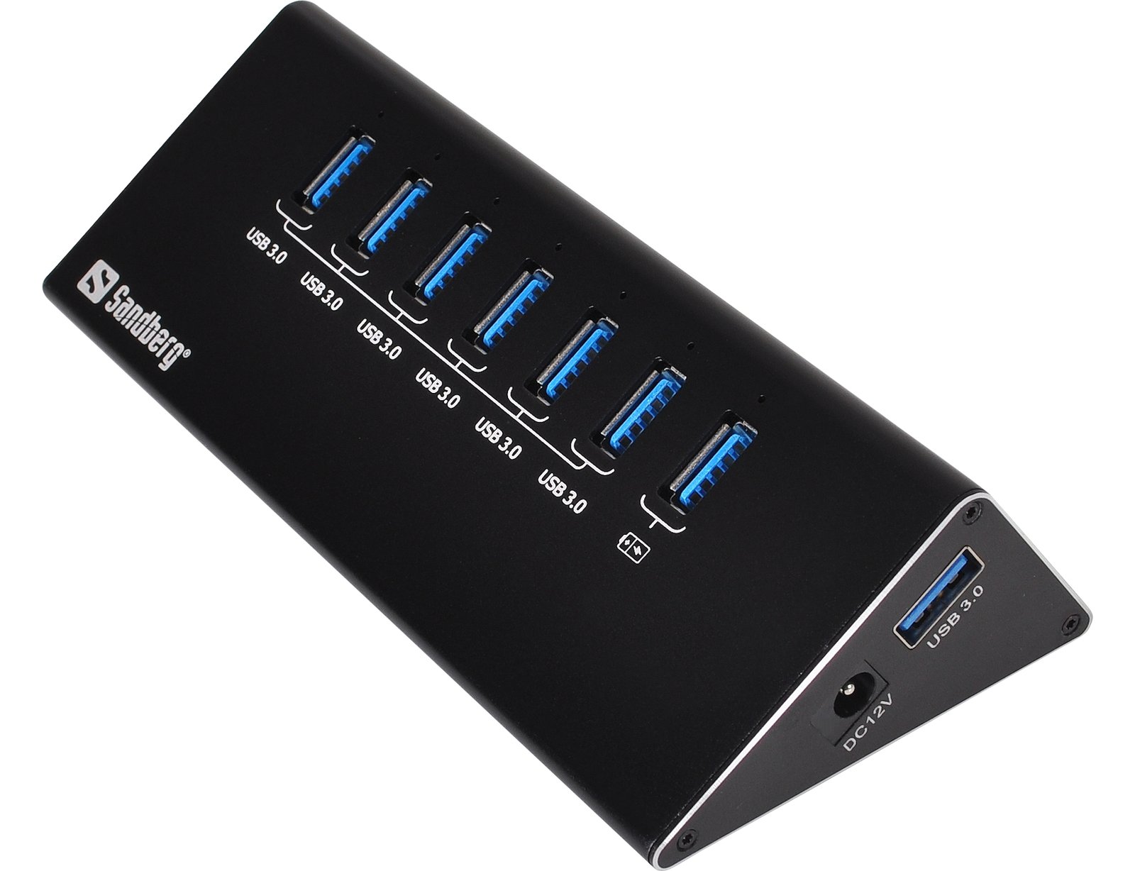 SANDBERG USB 3.0 Hub 7 ports - Hub - 7 x SuperSpeed USB 3.0