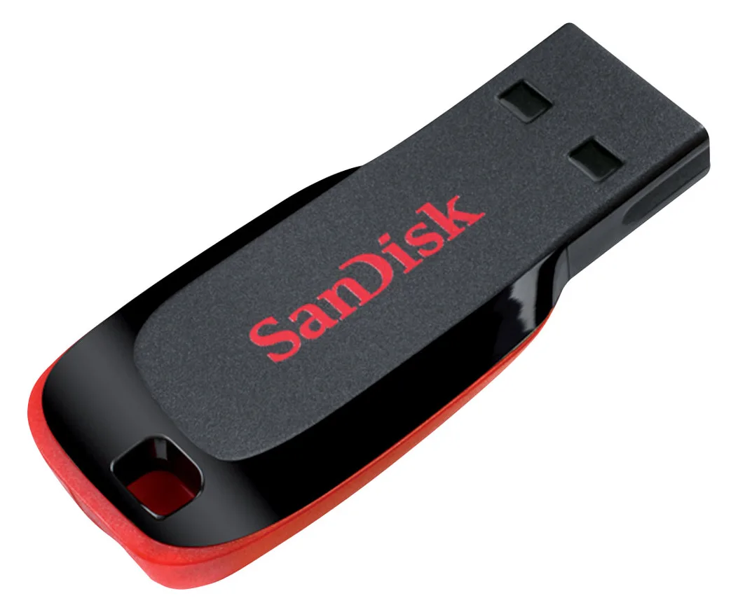 SanDisk Cruzer Blade - USB-Flash-Laufwerk - 64 GB - blau, Ansicht 2