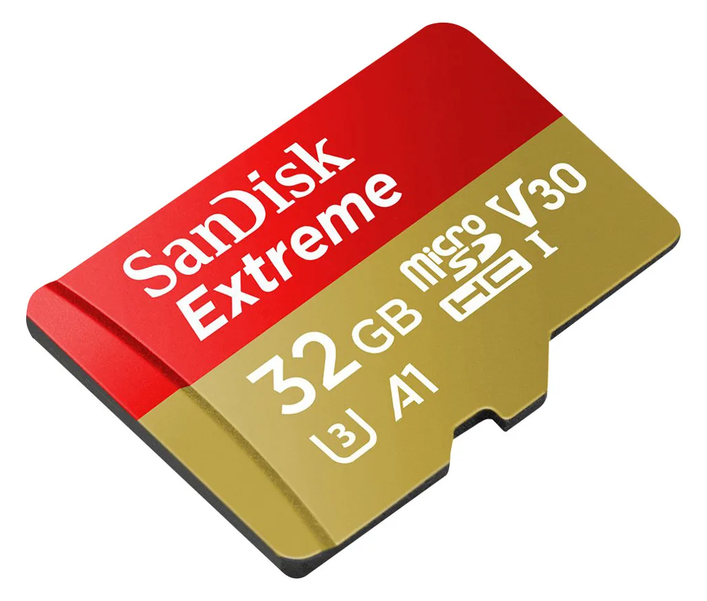 SanDisk Extreme - Flash-Speicherkarte (microSDHC/SD-Adapter inbegriffen), Ansicht 3