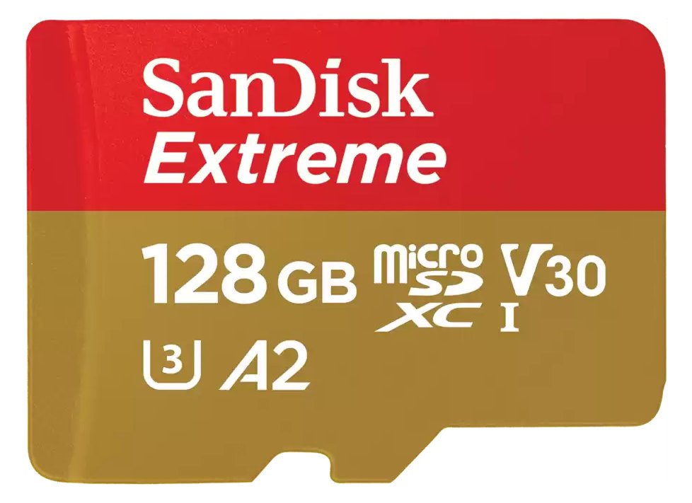SanDisk Extreme - Flash-Speicherkarte (microSDXC-an-SD-Adapter inbegriffen)