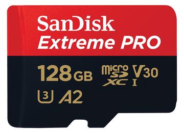 SanDisk Extreme Pro - Flash-Speicherkarte (microSDXC-an-SD-Adapter inbegriffen) von LumaTech