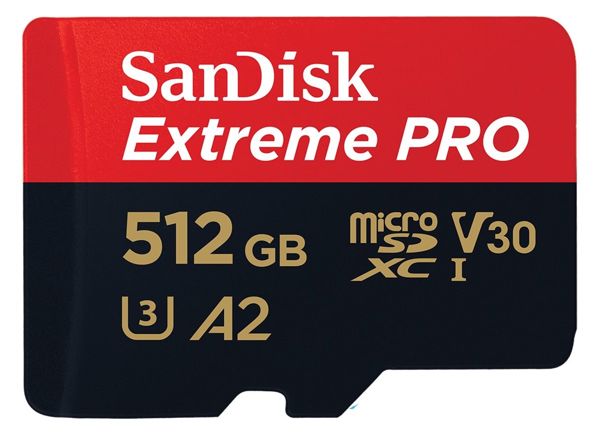 SanDisk Extreme Pro - Flash-Speicherkarte (microSDXC-an-SD-Adapter inbegriffen)