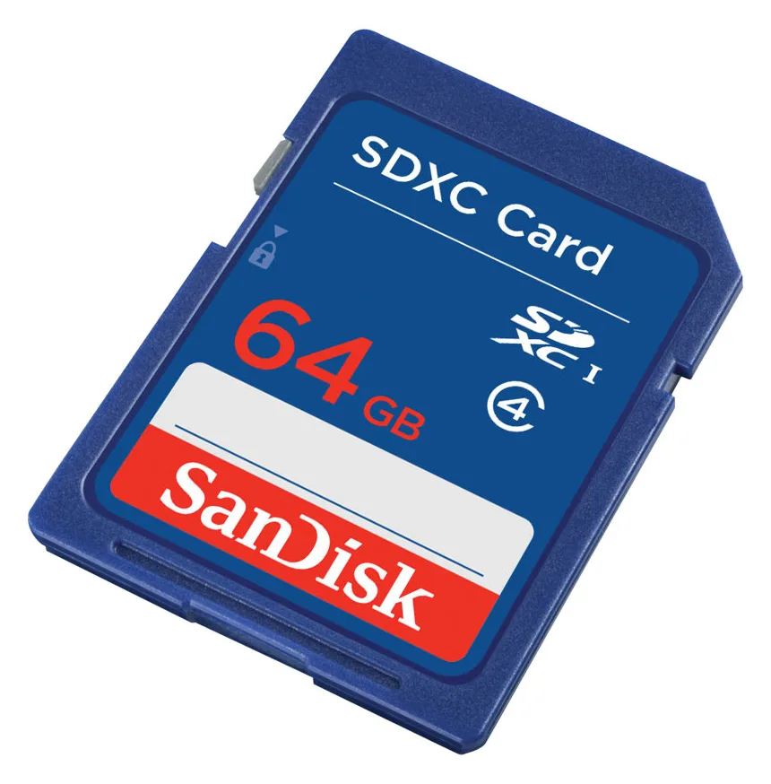 SanDisk Flash-Speicherkarte - 64 GB - Class 4, Ansicht 3