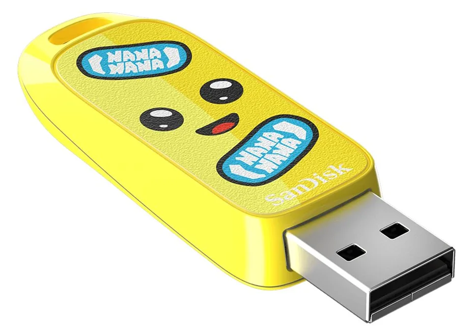 SanDisk Fortnite - Peely Edition USB-Flash-Laufwerk - 128 GB, Ansicht 3