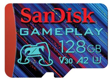 SanDisk GamePlay microSDXC UHS-I Card 256GB GamingmicroSDXC190MB/s130MB/sWUHS-IV30U3C10noJCRPD14x6Blister von LumaTech