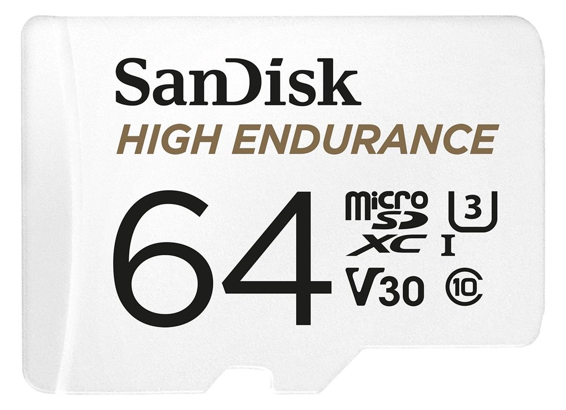 SanDisk High Endurance - Flash-Speicherkarte (microSDXC-an-SD-Adapter inbegriffen)