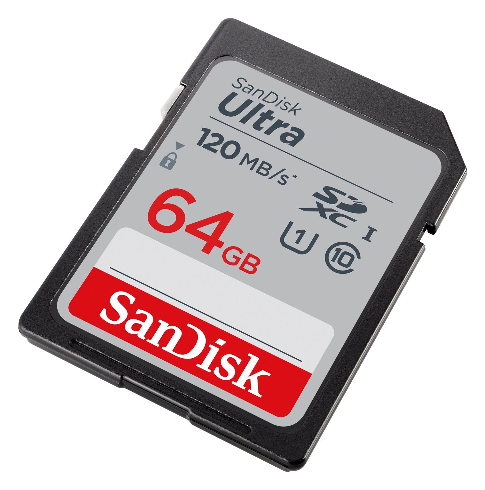 SanDisk Ultra - Flash-Speicherkarte - 64 GB - Class 10