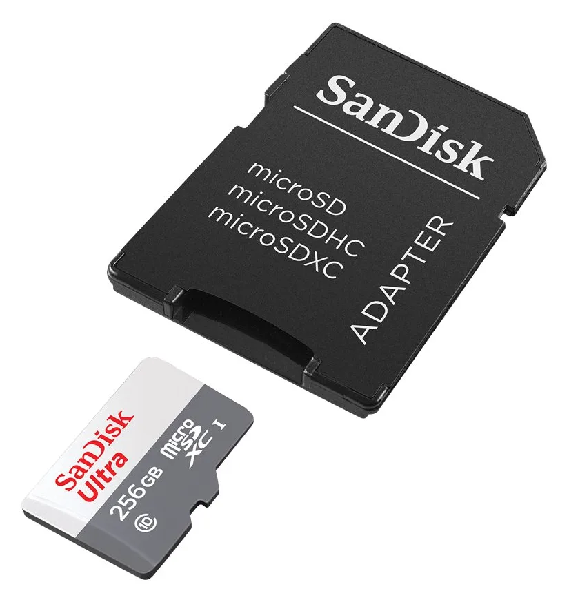 SanDisk Ultra - Flash-Speicherkarte (microSDXC-an-SD-Adapter inbegriffen) - UHS-I, Ansicht 3