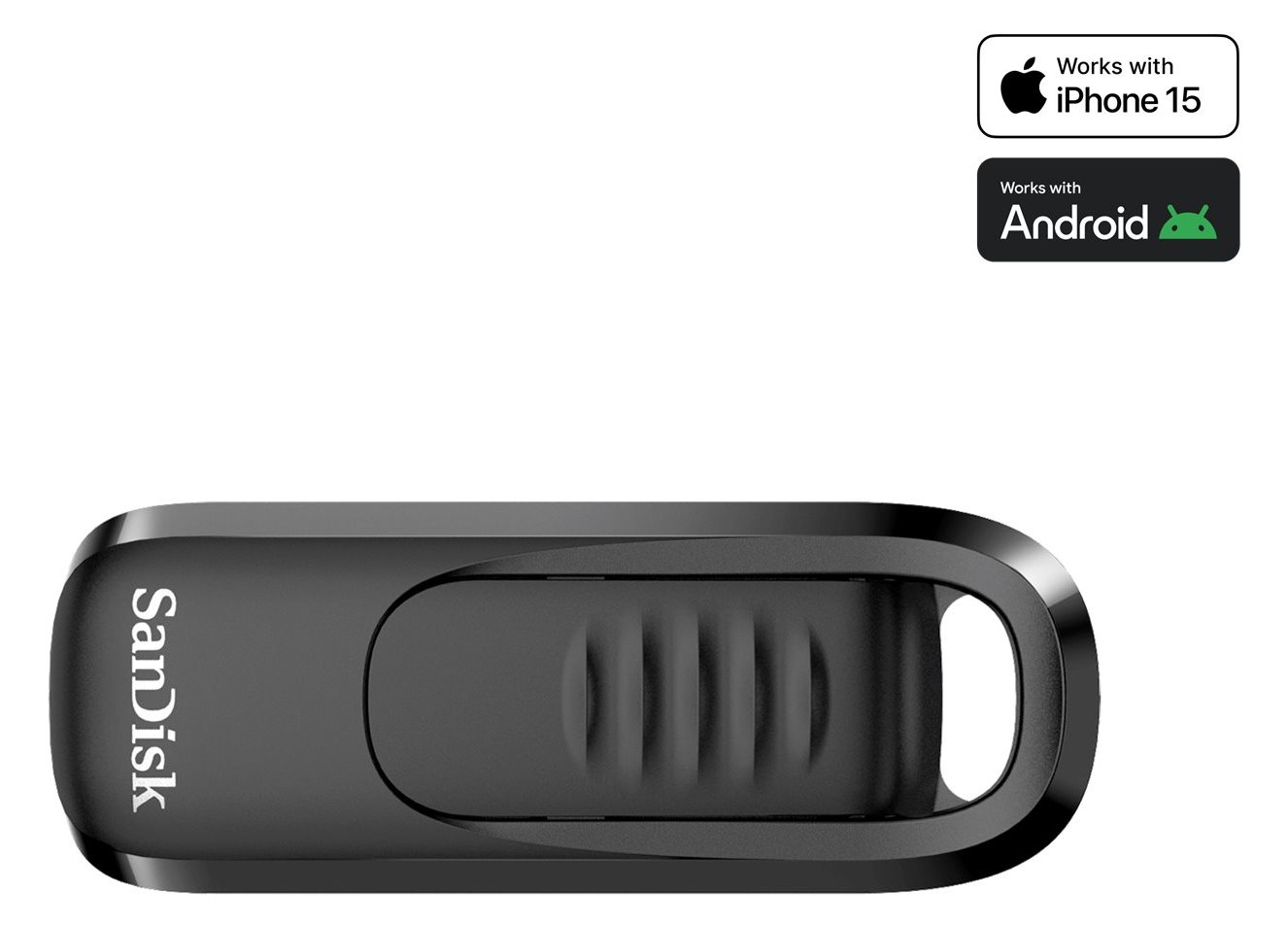 SanDisk Ultra Slider - USB-Flash-Laufwerk - 128 GB