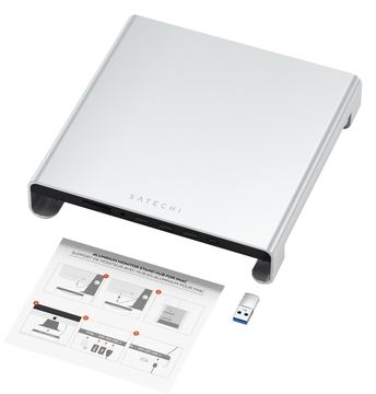 Satechi ST-AMSHS - USB 3.2 Gen 1 (3.1 Gen 1) Type-C - Silber - MicroSD (TransFlash) - SD - Aluminium von LumaTech