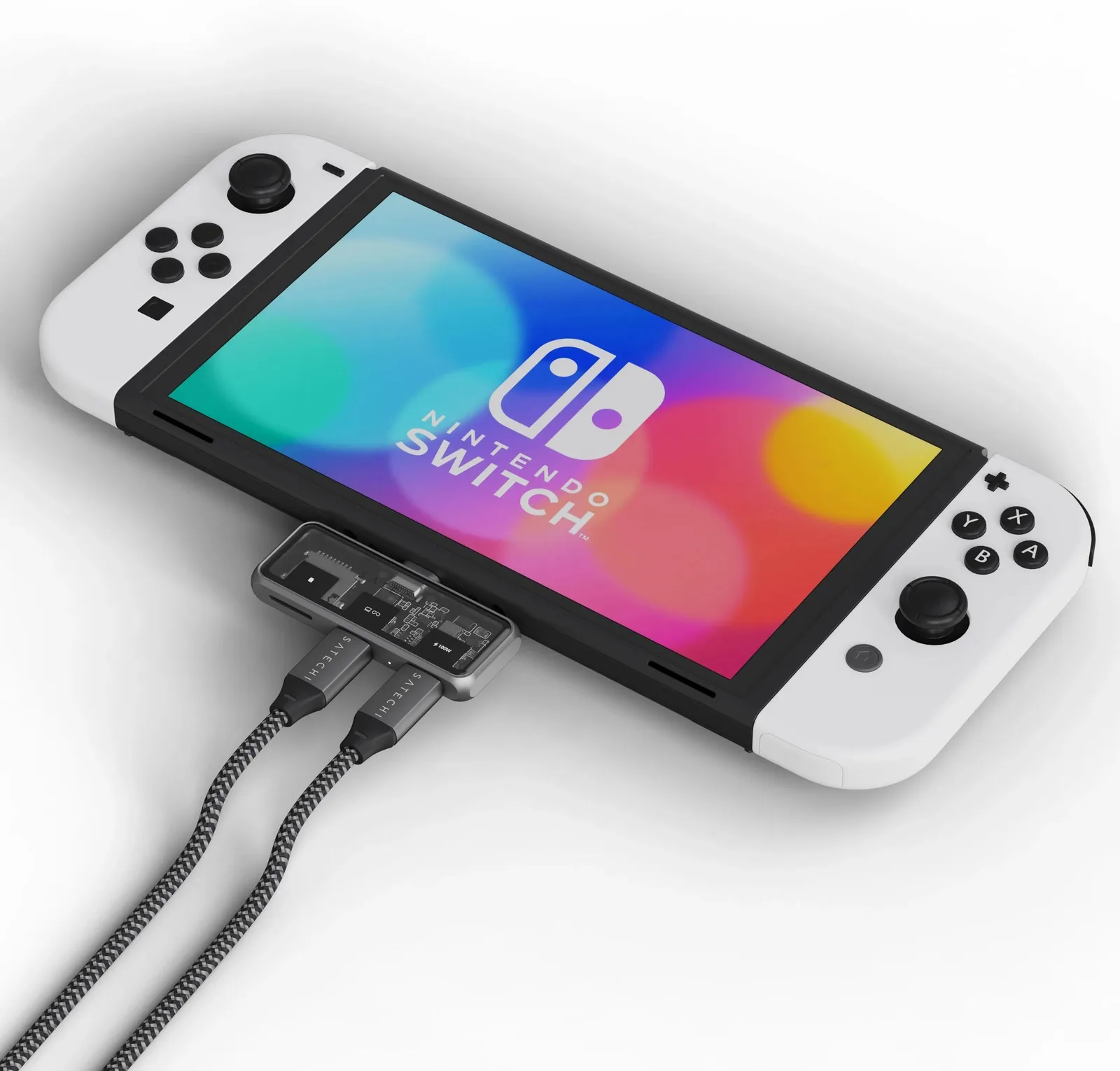 Satechi USB-C PD Mobile XR Hub & MicroSD Card Reader space grey, Ansicht 3