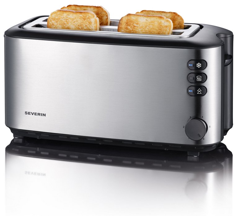 SEVERIN AT 2509 - Toaster - 4 Scheibe - 2 Steckplatz