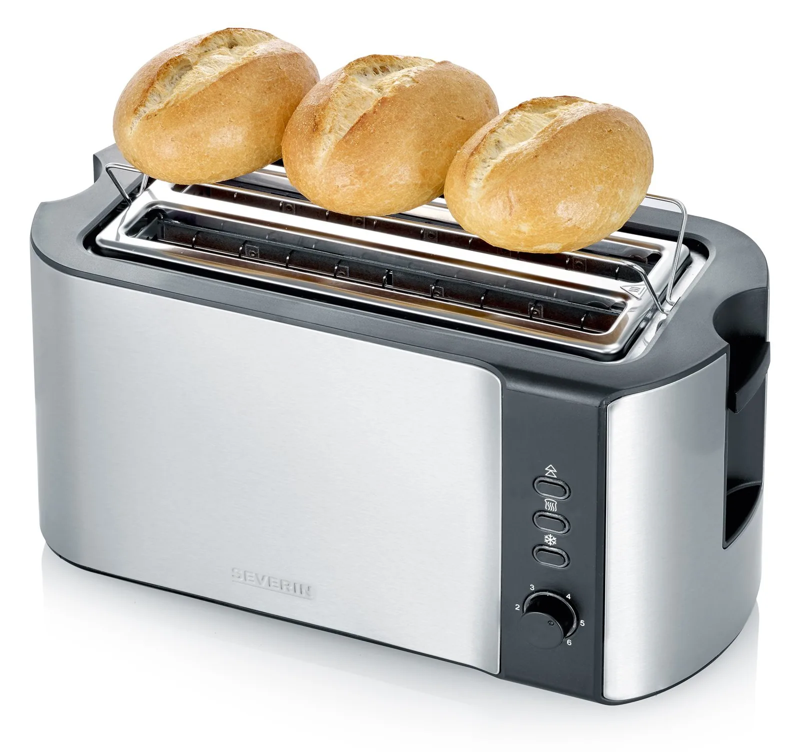 SEVERIN AT 2590 - Toaster - 4 Scheibe - 2 Steckplatz, Ansicht 2