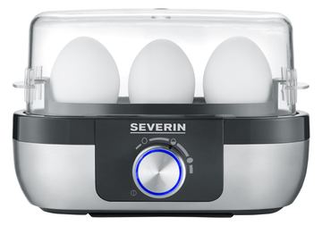 SEVERIN EK 3163 - Eierkocher - 270 W - Edelstahl von LumaTech