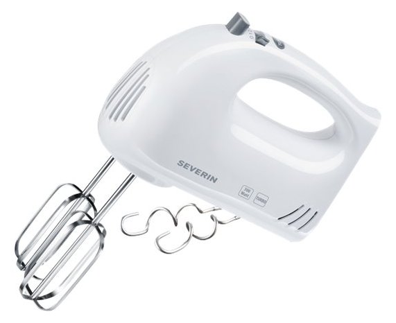SEVERIN HM 3820 - Handmixer - 300 W - Weiß/Grau