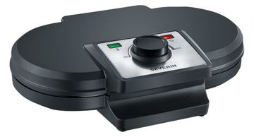 SEVERIN WA 2106 - Waffeleisen - 1.2 kW - Schwarz von LumaTech