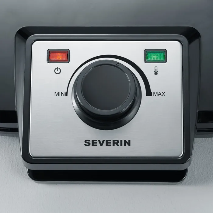 SEVERIN WA 2106 - Waffeleisen - 1.2 kW - Schwarz, Ansicht 4