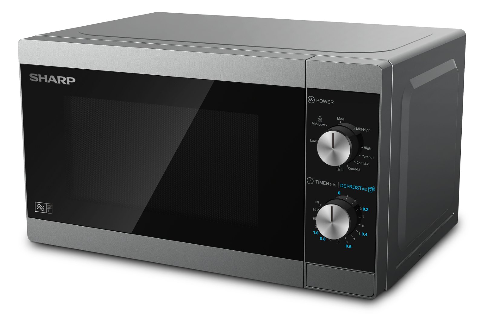 Sharp YC-MG01E-S - Mikrowellenofen mit Grill
