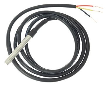 Shelly · Unterputz Zubehör·DS18B20· Temperatursensor· 3m· für Plus von LumaTech