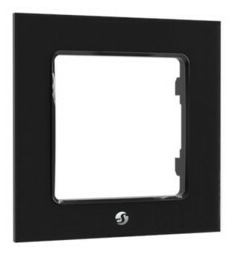 Shelly Befestigungsrahmen - Wand - einfach - Schwarz von LumaTech
