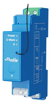 Shelly Hutschiene Qubino Wave Pro 1 Z-Wave von LumaTech