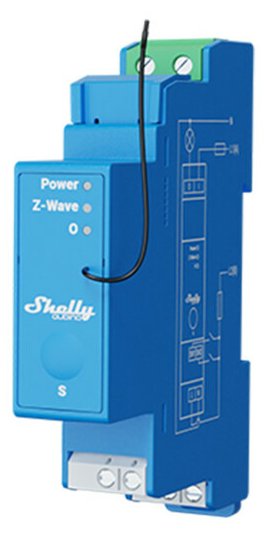 Shelly Hutschiene Qubino Wave Pro 1 Z-Wave