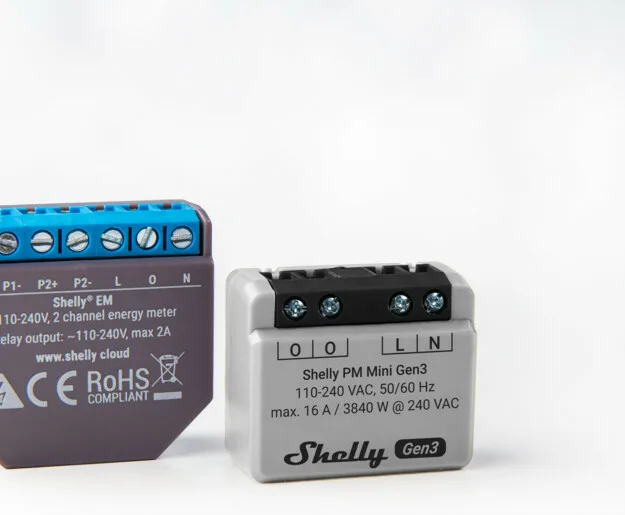 Shelly Plus PM Mini Gen. 3 Funk-Schalter Wi-Fi Bluetooth, Ansicht 3