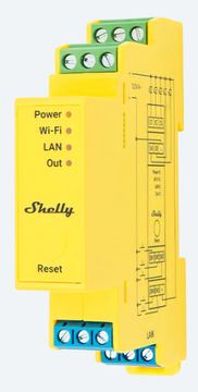 Shelly Pro RGBWW PM LED-Controller 5-fach, 16A, 1TE REG, Schaltaktor mit Dimmer von LumaTech