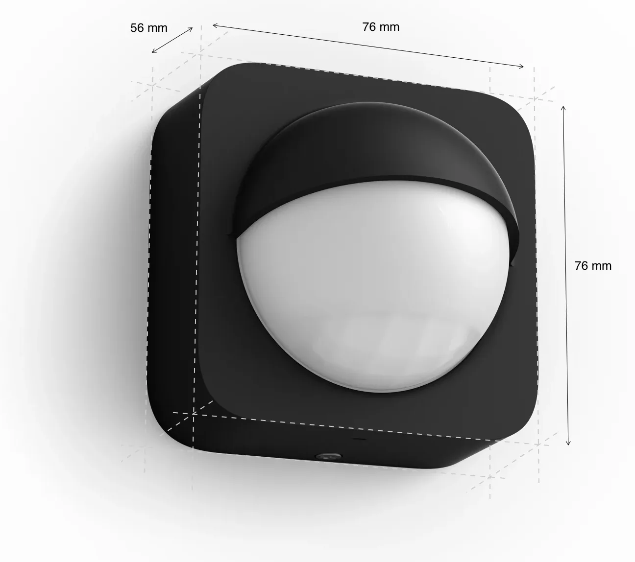 Signify Philips Hue - Bewegungssensor - kabellos - Schwarz, Ansicht 3