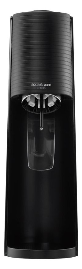 SodaStream Terra - Schwarz - Kunststoff - 1 l - 60 l - 134 mm - 198 mm