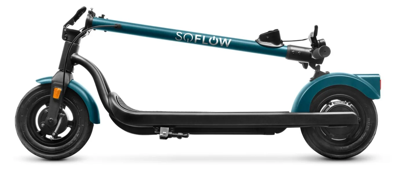 SoFlow So-Flow SO2 AIR - Klassischer Roller - Schwarz - Türkis - 20 km/h - 100 kg - Unisex - 2 Rad/Räder, Ansicht 3