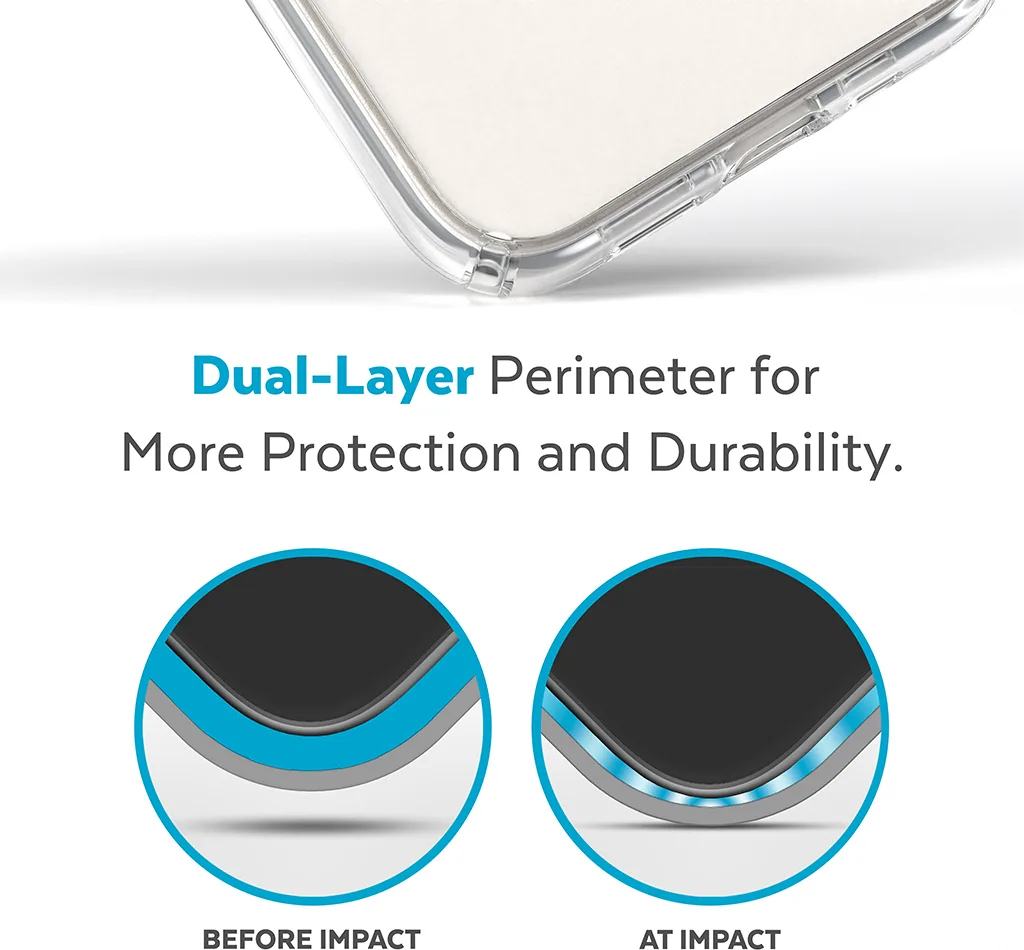 Speck Presidio Perfect Clear - Cover - Apple - iPhone 14 Plus - iPhone 15 Plus - 17 cm (6.7) - Transparent, Ansicht 2