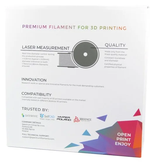 Spectrum Filaments PLA Premium - 1 Stück(e) - 1 kg, Ansicht 4