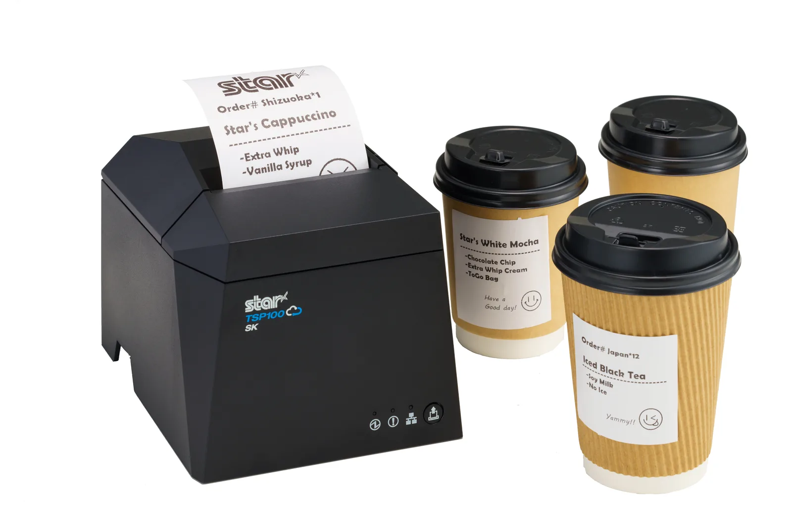 Star Micronics  Direct Thermal Linerless Label Printer 40¦ 80mm Widths Cutter USB-C - POS-Drucker - Drucker, Ansicht 4