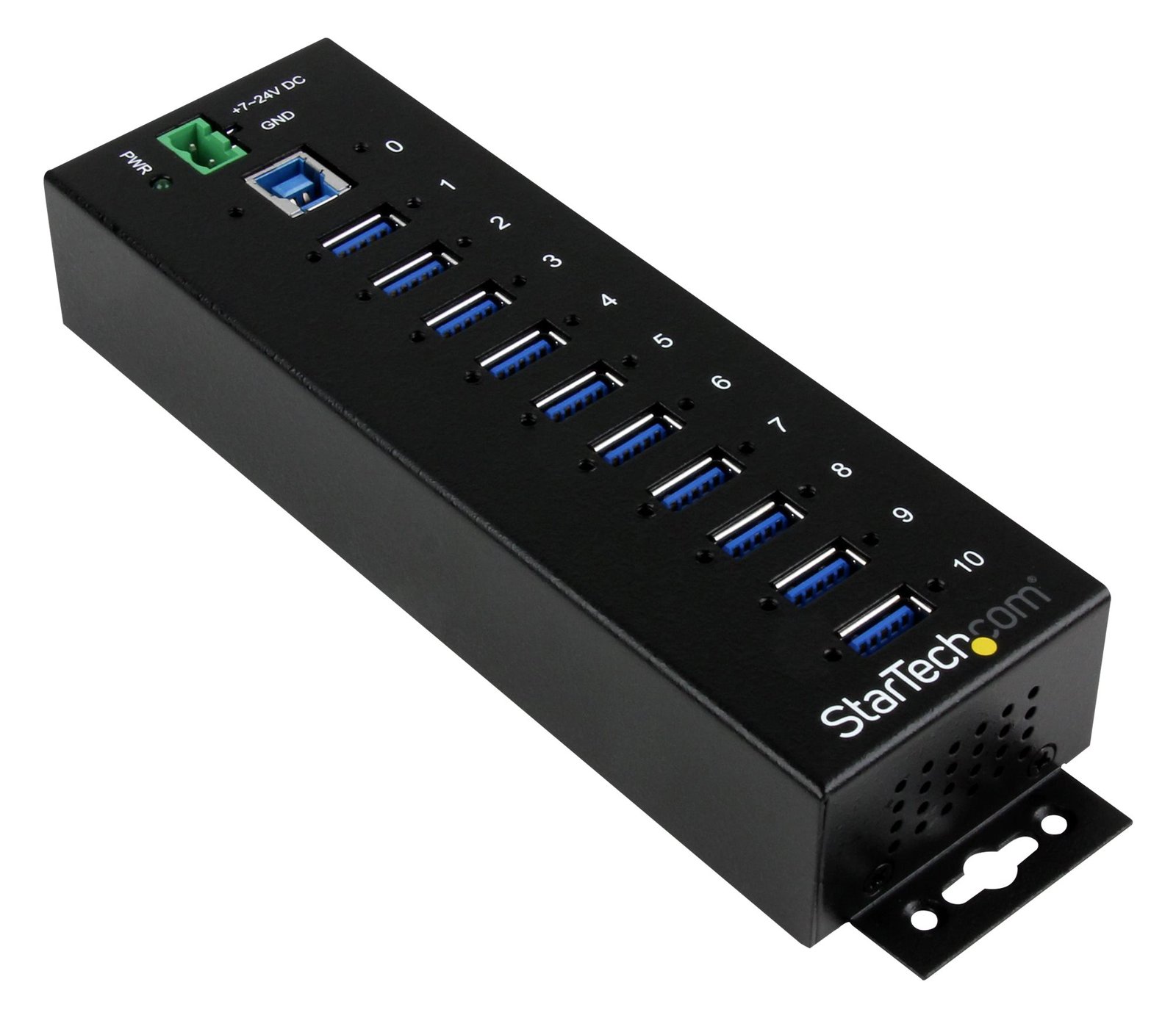 StarTech.com 10 Port Industrieller USB 3.0 Hub
