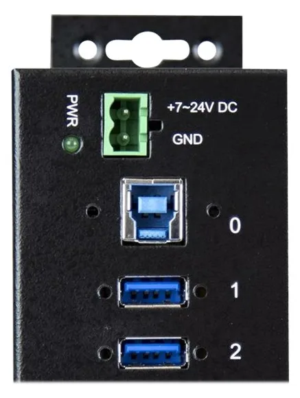 StarTech.com 10 Port Industrieller USB 3.0 Hub, Ansicht 4