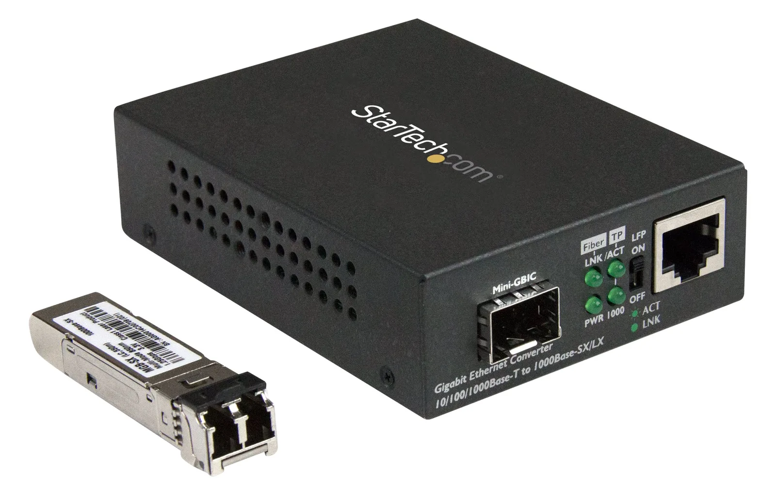 StarTech.com Gigabit Ethernet Glasfaser Medienkonverter, Ansicht 4