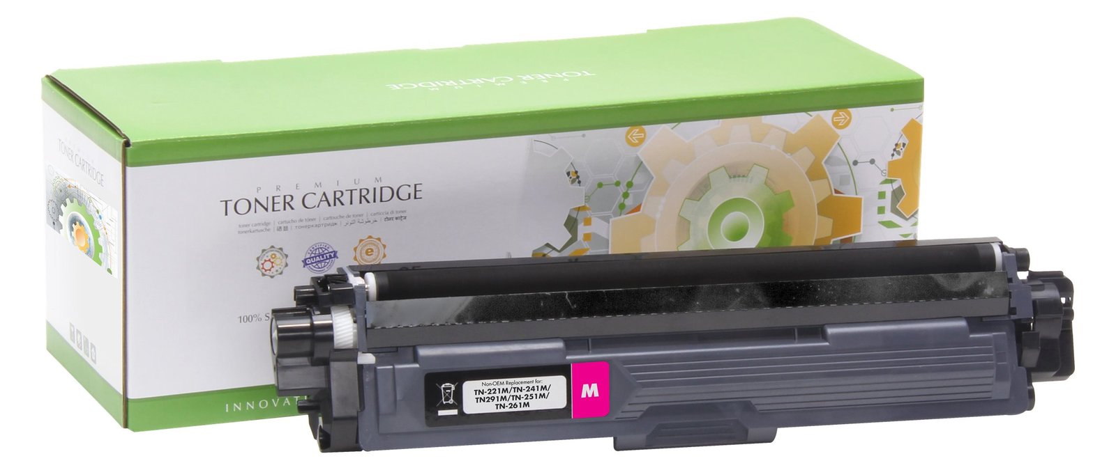 Static Control Magenta - kompatibel - wiederaufbereitet - Tonerpatrone (Alternative zu: Brother TN241M)