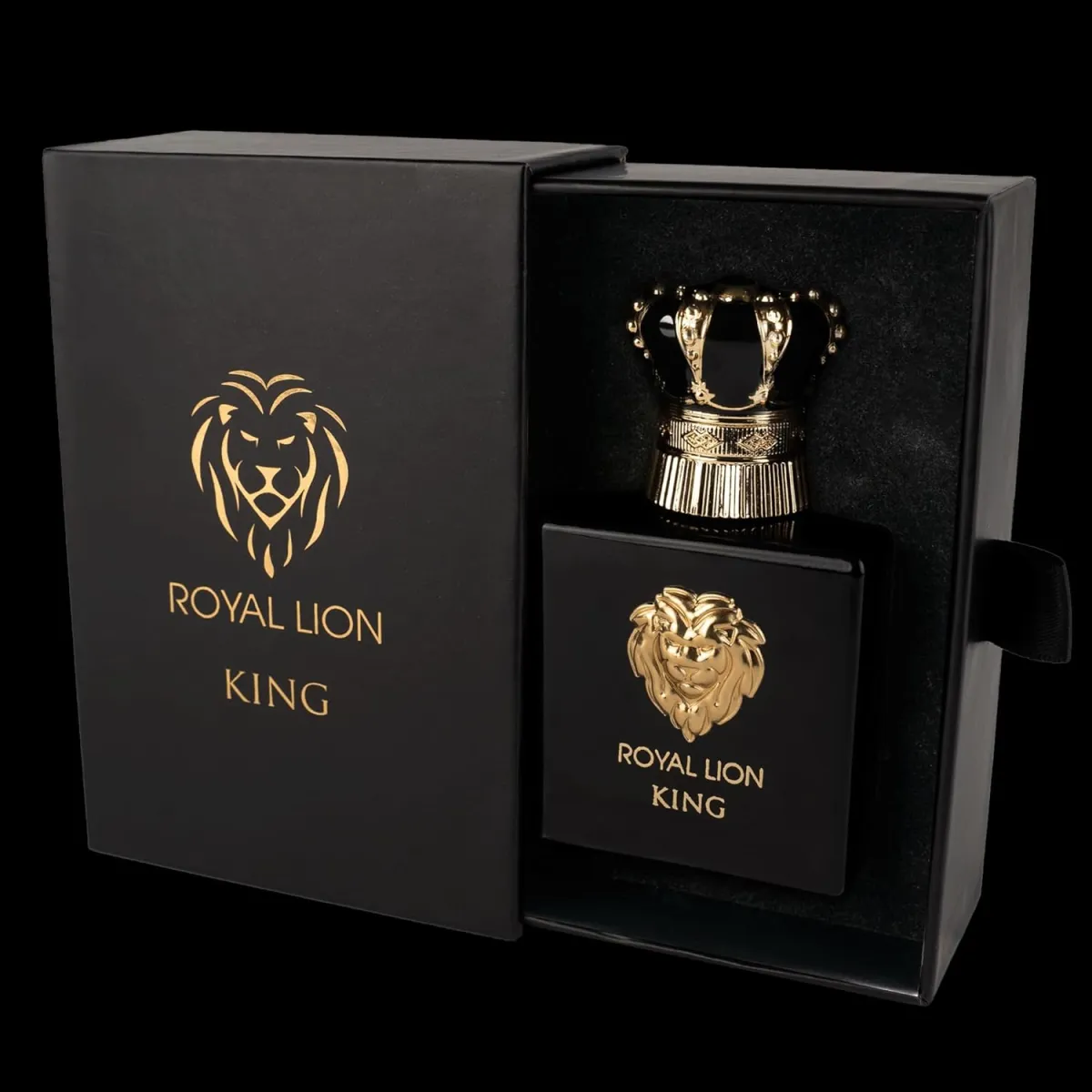 ROYAL LION KING Extrait de Parfum für Herren – Langanhaltend, intensiv, frisch-würzig & holzig – Luxuriöses Elixier für Männer — Bild 3