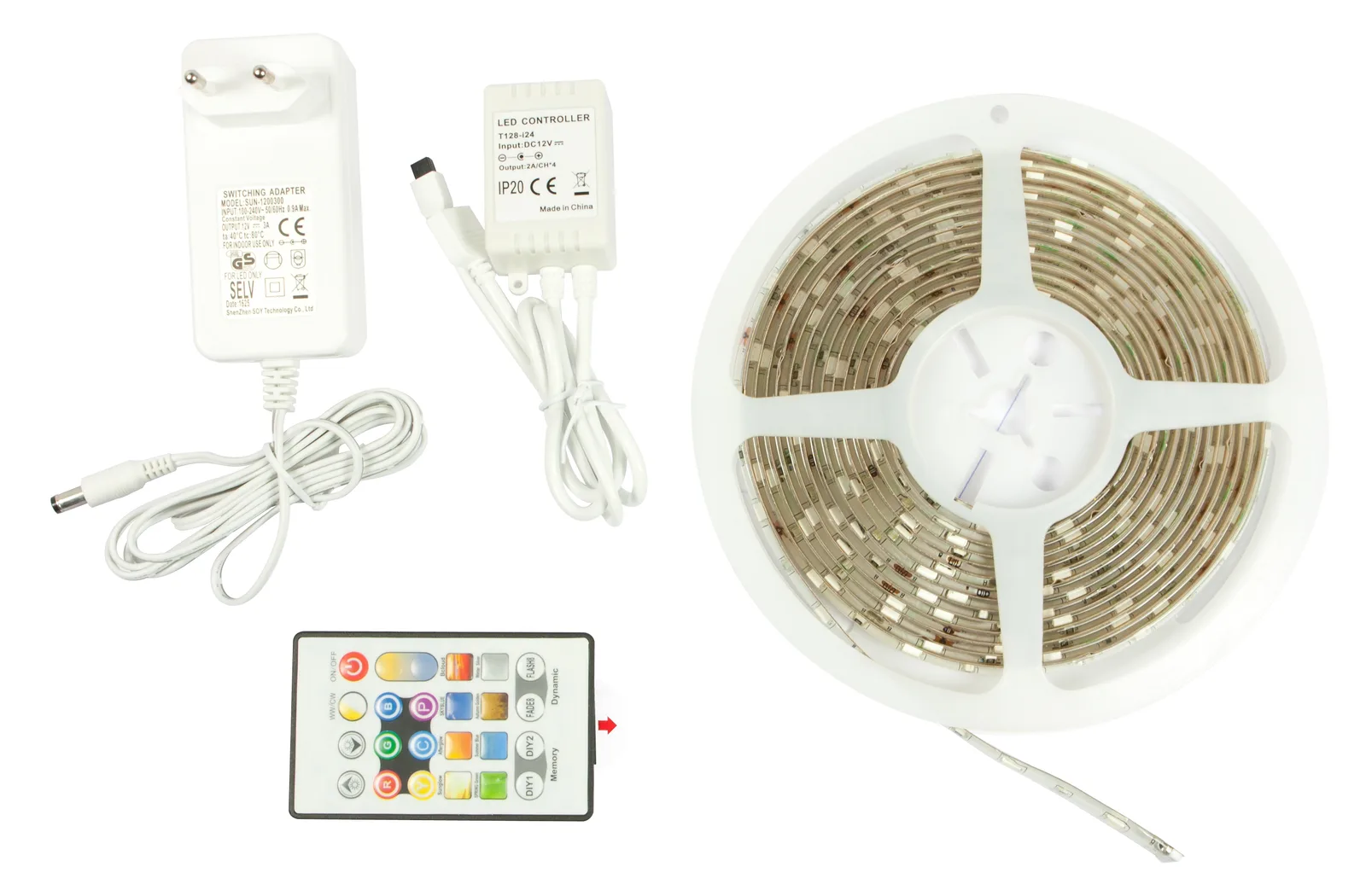 Synergy 21 LED Flex Strip RGB-W DC12V KOMPLETT Set V2, Ansicht 2