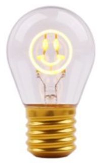 Synergy 21 Retrofit E40 Deko Bulb A68-smile Aufladbar