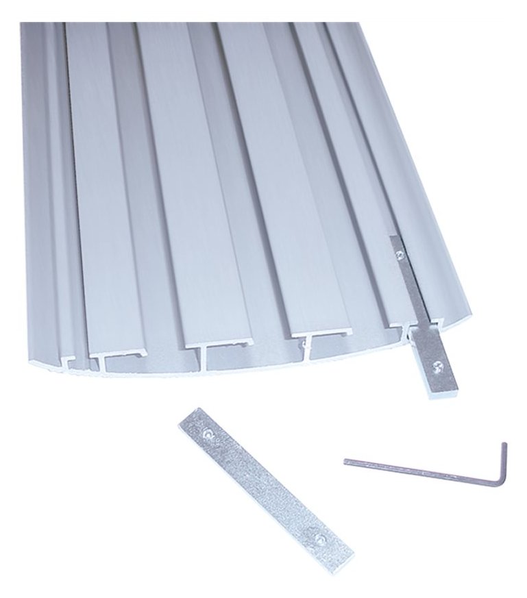 Bachmann 930.064 - Gerade Kabelrinne - Aluminium - Silber