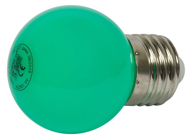 Synergy 21 S21-LED-000733 LED-Lampe Grün 1 W E27 A+