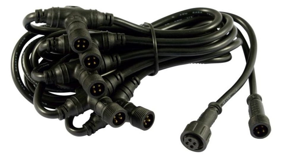Synergy 21 S21-LED-L00057 3m Schwarz Stromkabel
