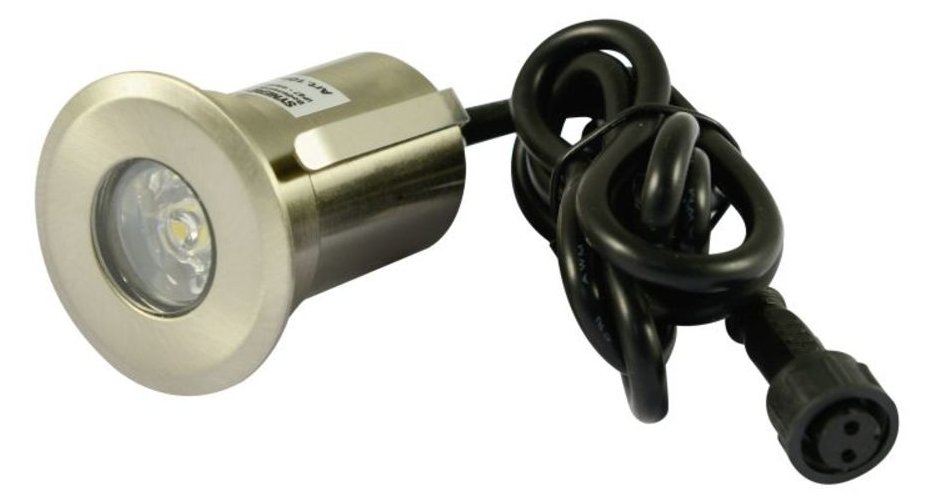 Synergy 21 S21-LED-L00074 Innen/Außen Geeignet für die Verwendung innen Recessed lighting spot 1.5W Silber Lichtspot