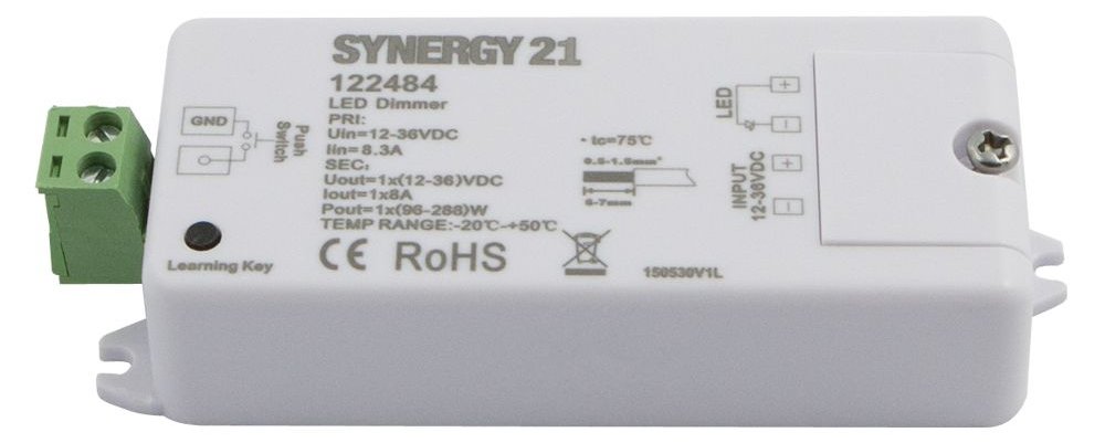 Synergy 21 S21-LED-SR000102 - Weiß - 12-36 V - 95 mm - 36 mm - 20 mm