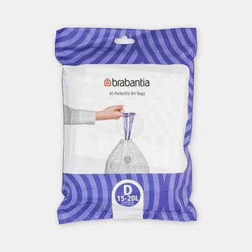 Brabantia Kehrichtsack PerfectFit D 15-20 l 40 Stück von LumaTech
