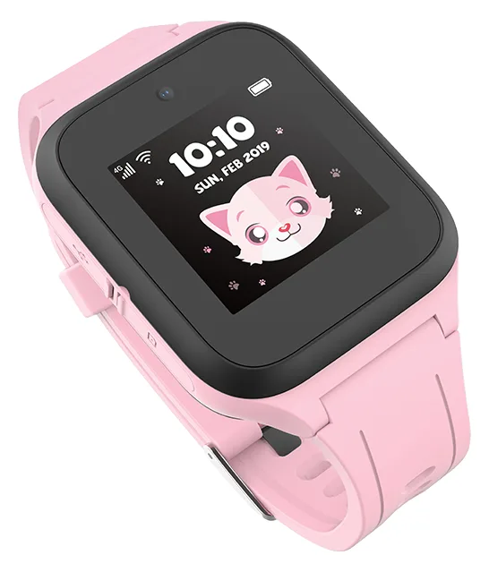 TCL Movetime Family Watch MT40 - Intelligente Uhr mit Band - Gummi - Handgelenkgröße: 135-200 mm - Anzeige 3.3 cm (1.3), Ansicht 4