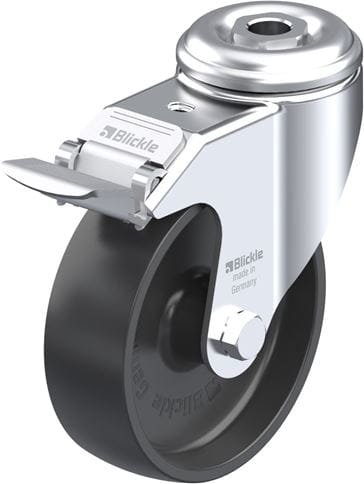 Braun Blickle LKRA-POA 100G-FI - Roller - 300 kg - Schwarz - Stahl - Deutschland - 1 Stück(e) - 133 mm
