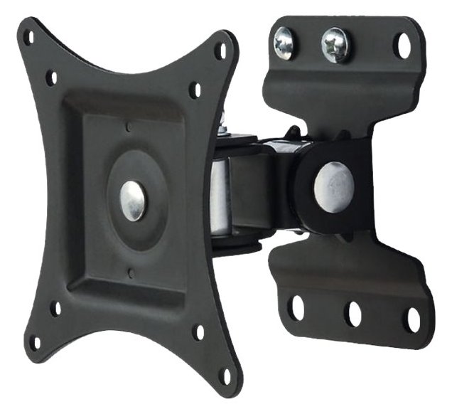 Techly Befestigungskit (Wandplatte, Halterung für Display) - für Flachbildschirm - Schwarz - Bildschirmgröße: 33-76.2 cm